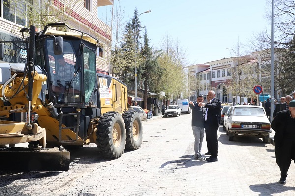 ANDIRIN BELEDİYE BAŞKANI AHMET SİNAN GÖKŞEN ÇALIŞMALARA HIZLI BAŞLADI