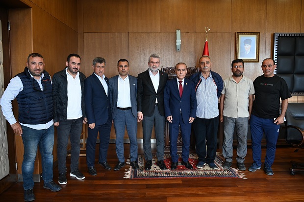 Spor Camiasından Başkan Görgel’e ziyaret!