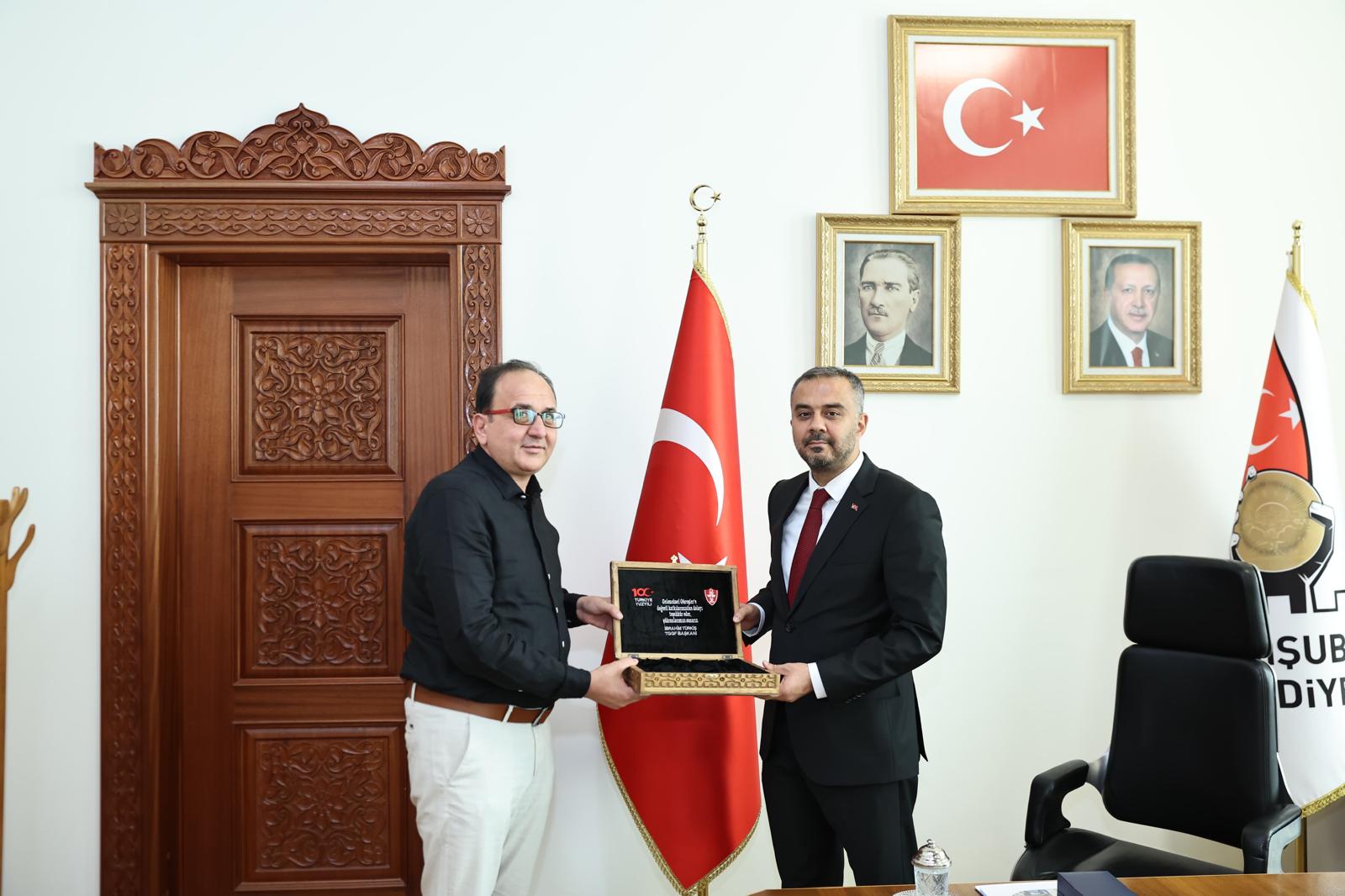 BAŞKANLARA GELENEKSEL ZİYARET!