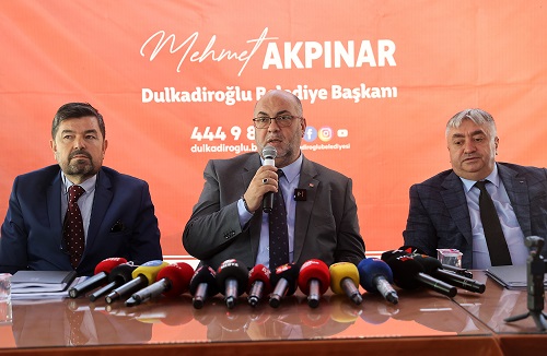 Başkan Akpınar, Basın mensuplarıyla bir araya geldi