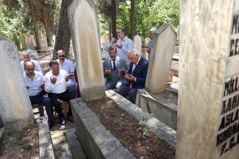 Arslanbey Ölüm Yıldönümünde Kabri Başında Anıldı