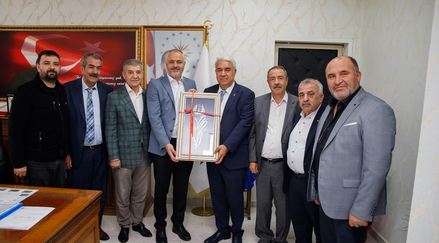 KUYBU’DAN BAŞKAN GÖKŞEN’E HAYIRLI OLSUN ZİYARETİ