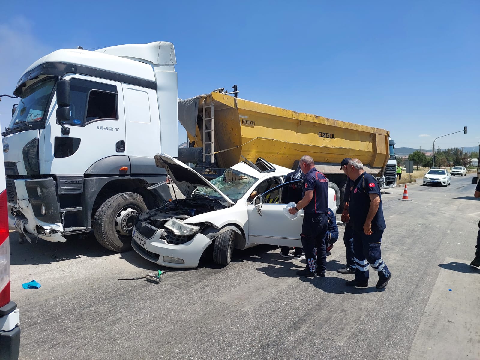 Kahramanmaraş’ta feci kaza: 1 ölü 1 yaralı