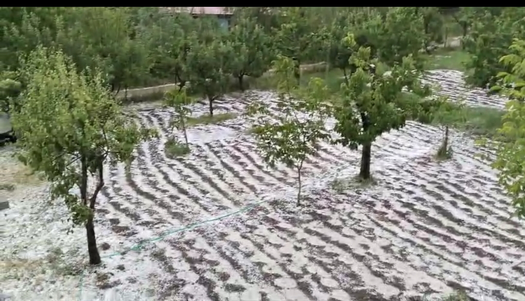 Andırın’ı dolu vurdu!