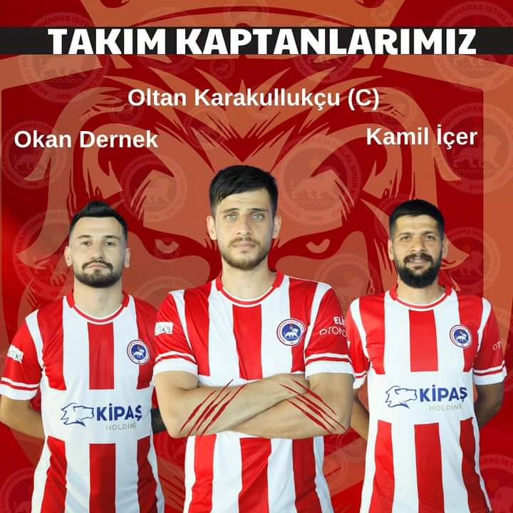 AKEDAŞ Kahramanmaraş İstiklalspor’un kaptanları belli oldu