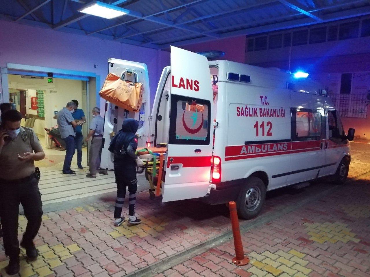 Elektrikli Bisiklet Otomobilin altında kaldı