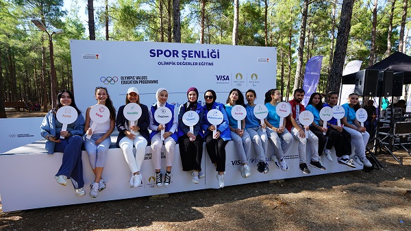 Hem Spor yaptılar hem eğlendiler