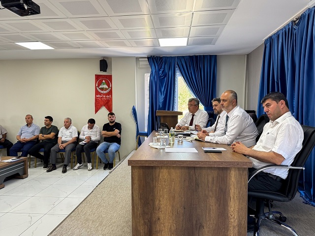 Başkan Gökşen; Muhtarlar ile bir araya geldi