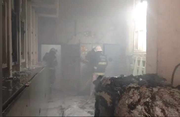 Kahramanmaraş’ta fabrika yangını