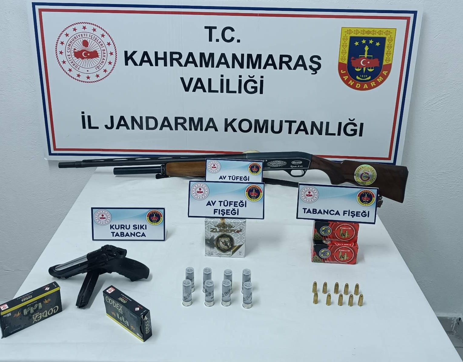 Afşin’de düğün magandası yakalandı