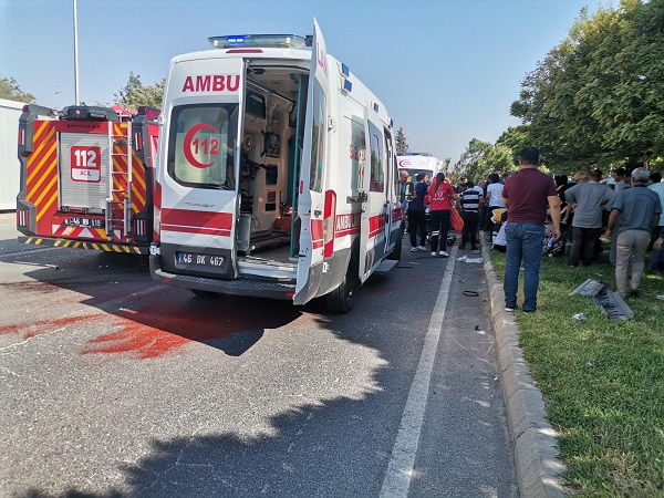 Kahramanmaraş’ta Trafik Kazası: 1 Ölü, 2 Yaralı