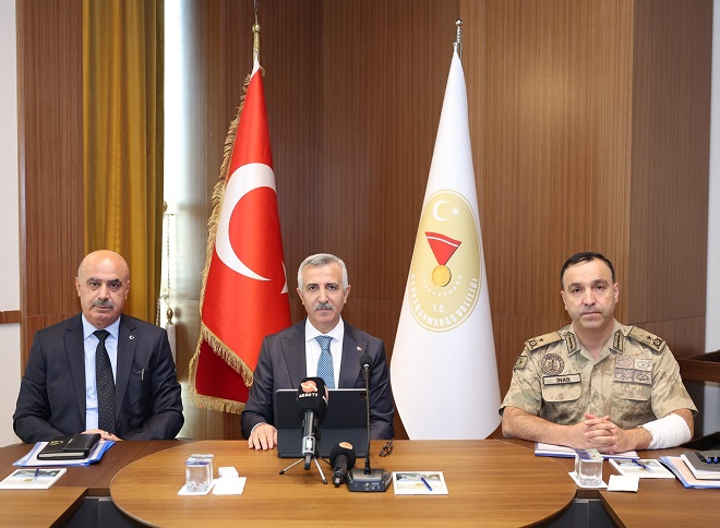 Vali Ünlüer Verileri canlı yayında Paylaştı