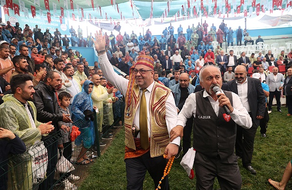 Bertiz Boyalı Güreş Festivali Coşkuyla tamamlandı