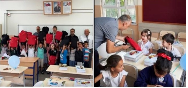 Kitaplar Devletten, Çanta ve Kırtasiye Seti Belediye’den