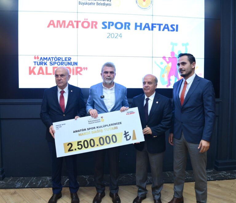 Büyükşehir’den Amatör’e 2.500.000 TL