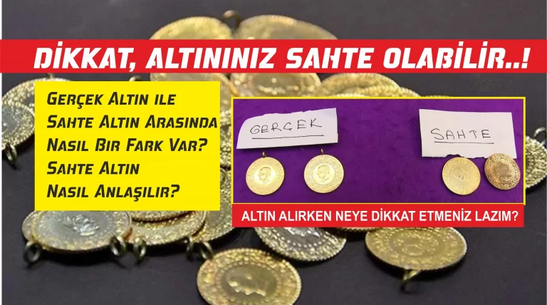 Sahte Altın Operasyonu: 20 Şüpheli Gözaltında