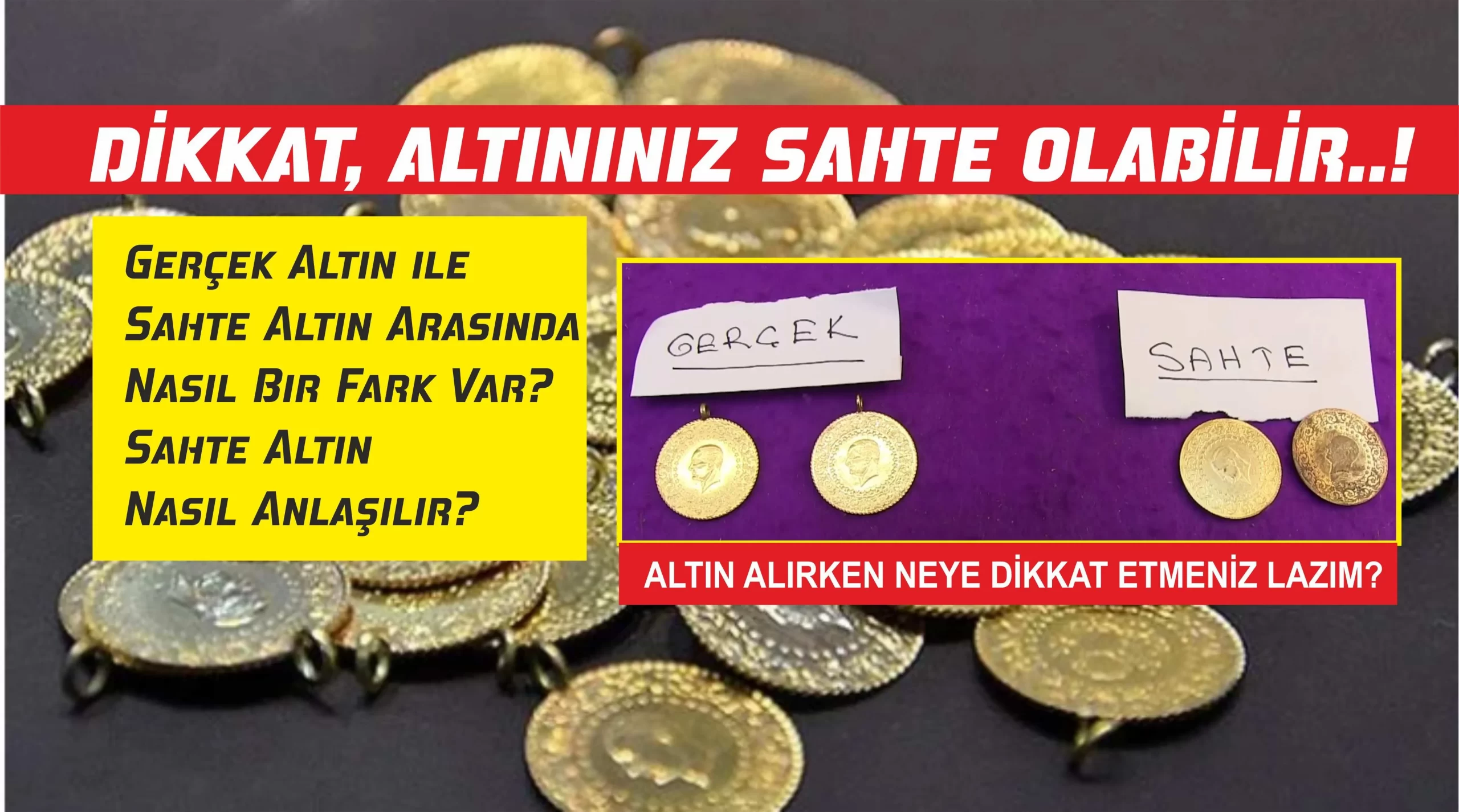 Sahte Altın Operasyonu: 20 Şüpheli Gözaltında