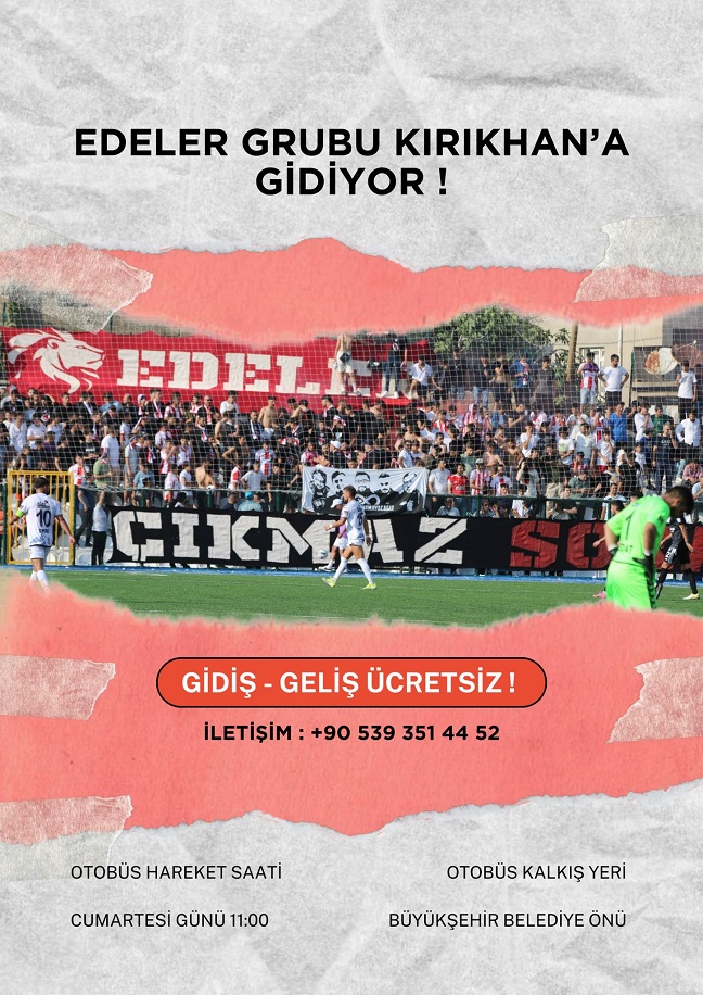 Edeler Kırıkhan’a çıkarma yapacak