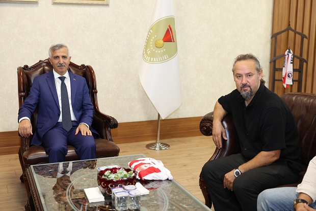 KMS’DEN VALİ ÜNLÜER’E ZİYARET