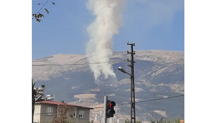 Kahramanmaraş’ta orman yangını