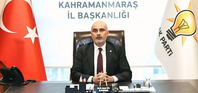 AK Parti Kahramanmaraş İl Başkanı M.Burak Gül’den 2026 Yılı mesajı;