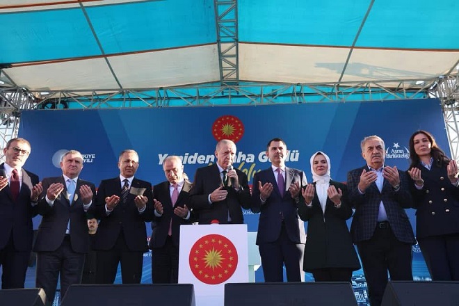 Kahramanmaraş’ta 155.000 Konut Anahtar Teslim Töreni düzenlendi