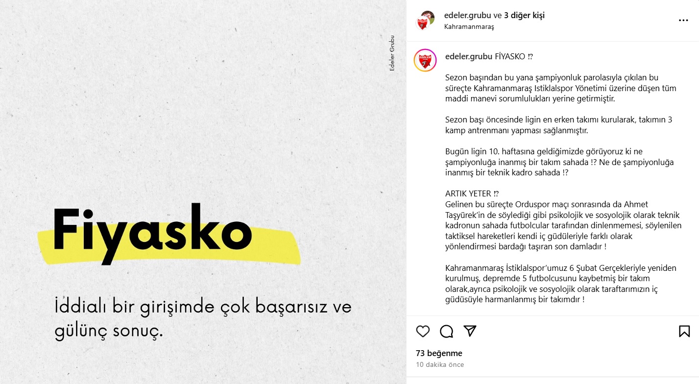 EDELERDEN ANLAMLI PAYLAŞIM! FİYASKO⁉️
