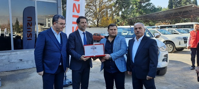 Anadolu Isuzu’dan Kahramanmaraş’a 140 Araçlık Büyük Teslimat