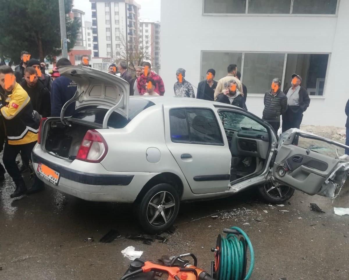 Kahramanmaraş’ta trafik kazası: 2 yaralı