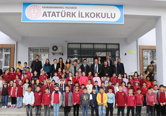 Pazarcık Kaymakamı Muhammed Kaya’dan Atatürk İlkokulu’na Ziyaret