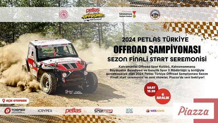 Türkiye Offroad Şampiyonası Sezon Finali Kahramanmaraş’ta