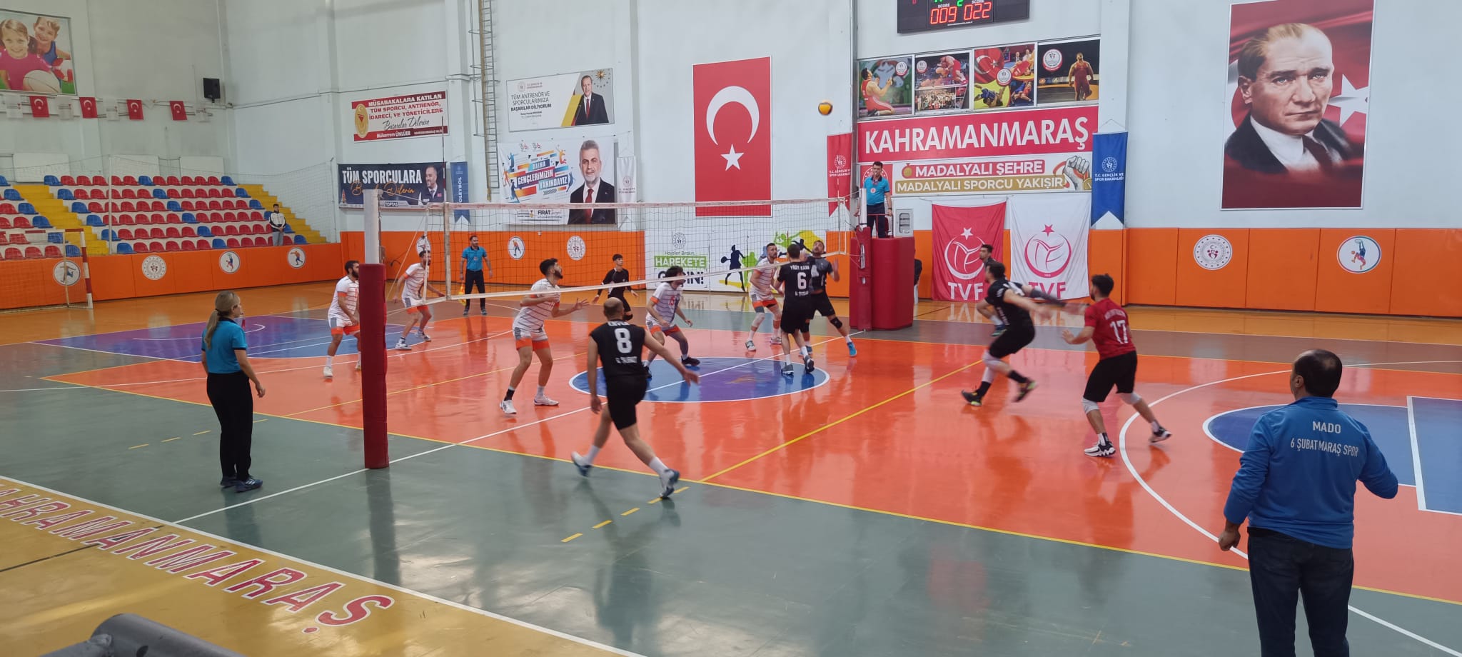 MADO 6 ŞUBAT MARAŞSPOR RAKİP TANIMIYOR!