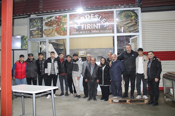 Bozdağspor Kulübüne Kardeşlerden Moral Yemeği