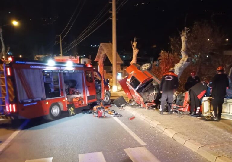 Kahramanmaraş’ta Trafik Kazası: 2 Ağır Yaralı