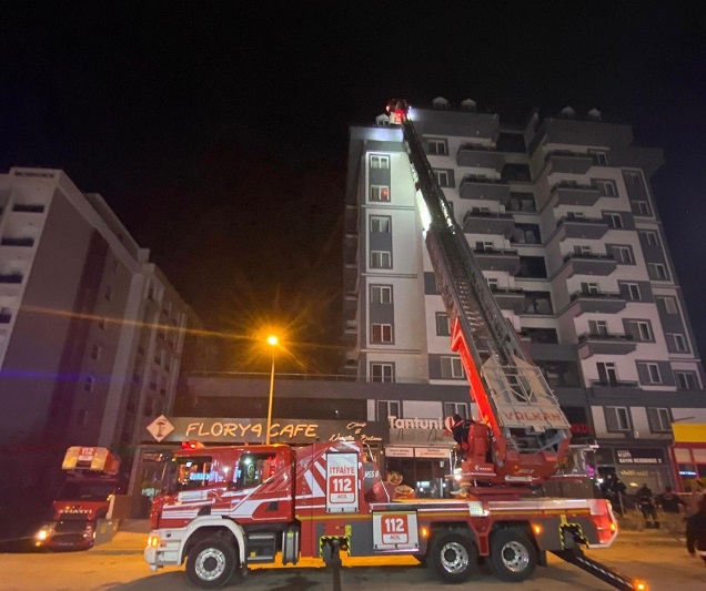 Kahramanmaraş’ta itfaiyenin zamanında  müdahalesi hayat kurtardı