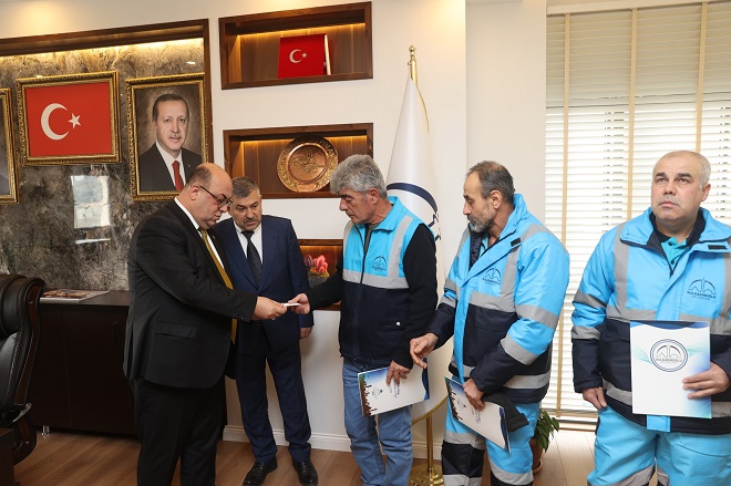 Dulkadiroğlu Belediyesi Çalışanlarından Örnek Davranış