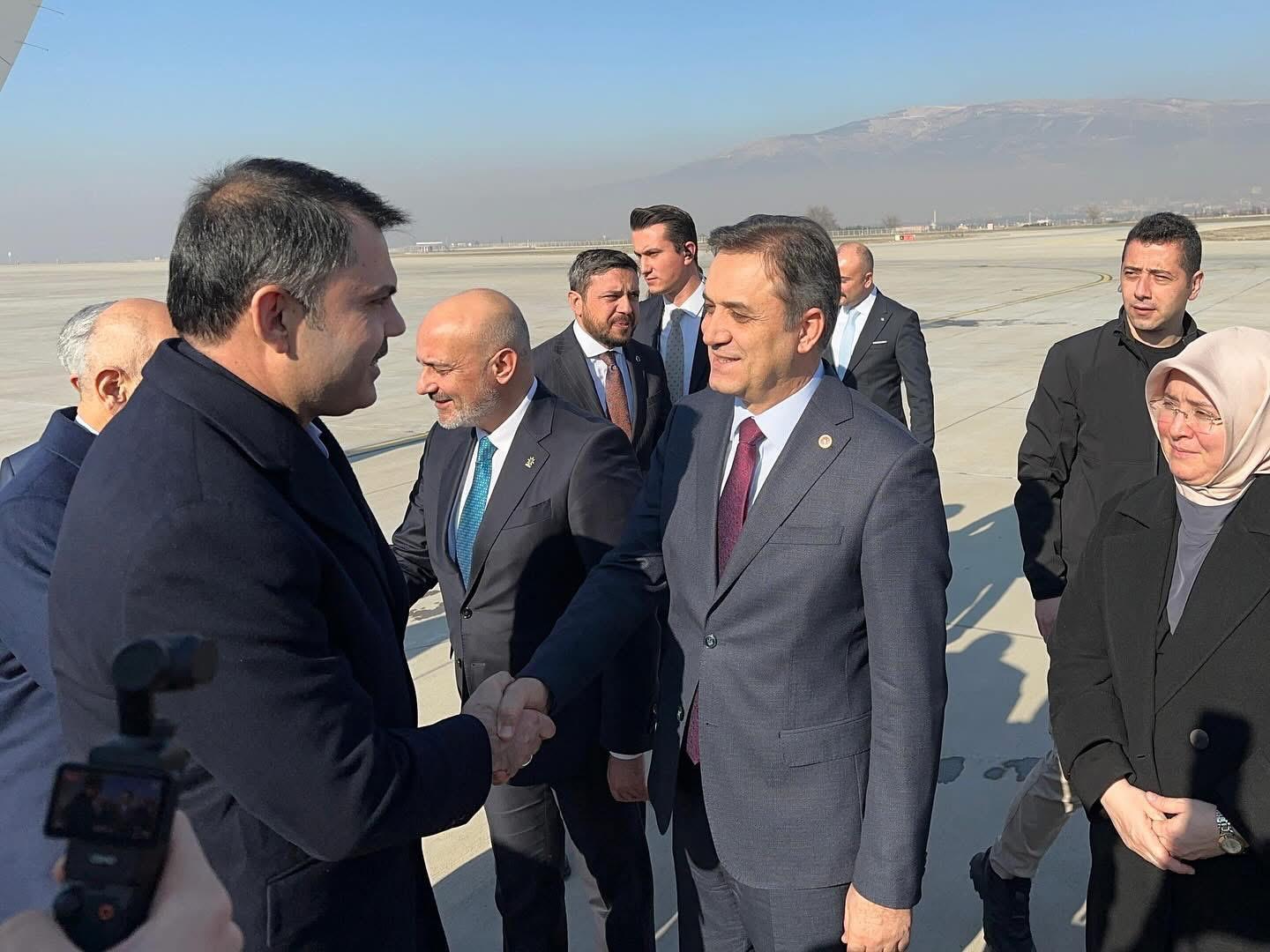 Kahramanmaraş’ta Ziyaret ve incelemelerde bulunuyor