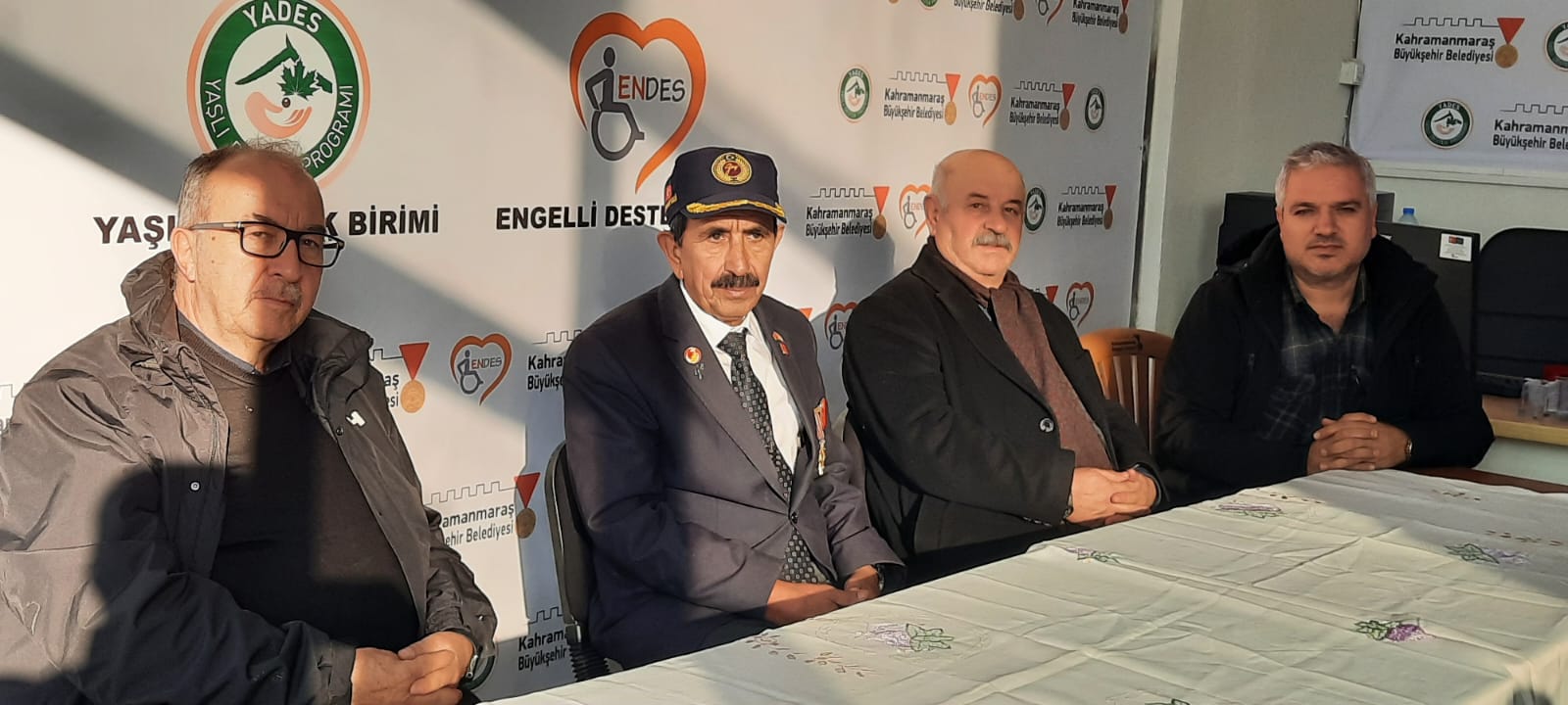 Gazilerden Gazetecilere Anlamlı Ziyaret