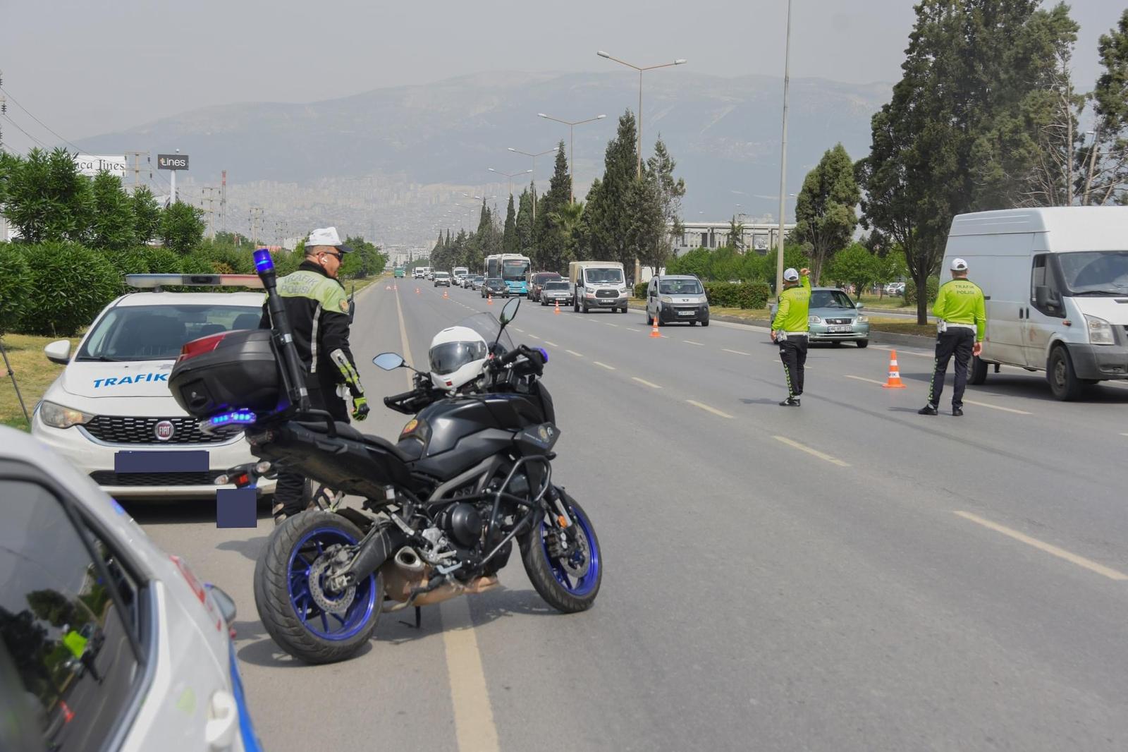 Trafikte 108 kişi yakalandı