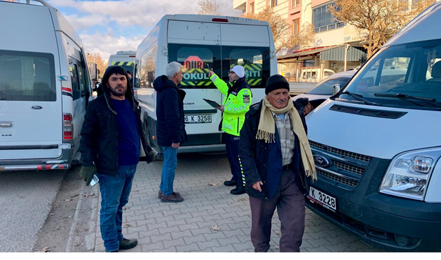 TAŞIMALI EĞİTİMDE SAĞLIK VE GÜVENLİK İÇİN EŞ ZAMANLI DENETİM SEFERBERLİĞİ