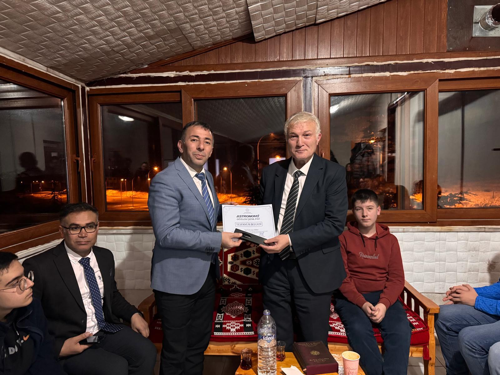 Yedikuyular’da Astronomi Şöleni: Bilim ve Gökyüzü Buluştu