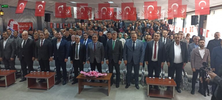 Yeniden Refah Partisi Andırın İlçe Kongresi Coşku İçinde Gerçekleşti