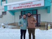 Çağlayancerit Devlet Hastanesi Personeli Kar Kış dinlemiyor