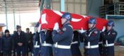 Evde vefat eden Uzman Çavuş Daşkıran, Kahramanmaraş’ta son yolculuğuna uğurlandı