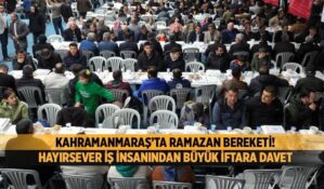 Herkesi İftara Davet etti