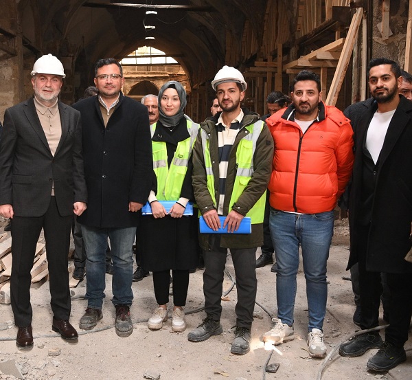 Başkan Görgel, “Tarihi Kapalı Çarşı’da Hedef Yıl Sonu”