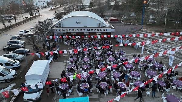 Büyükşehir Nurhak’ta Gönülleri birleştirdi