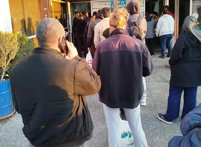 Kahramanmaraş’ta herkes o kuyruğa girdi!