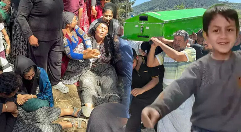 7 yaşındaki Cumali’ye acı veda! Annenin feryadı yürekleri dağladı