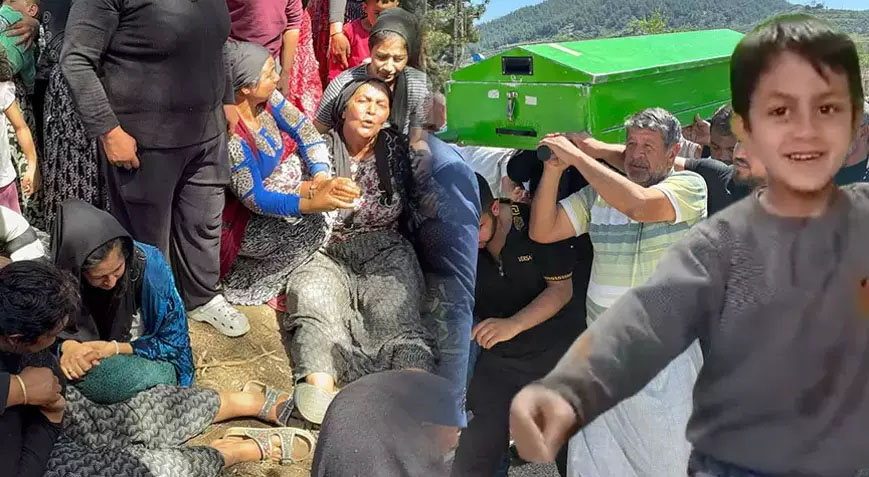 7 yaşındaki Cumali’ye acı veda! Annenin feryadı yürekleri dağladı